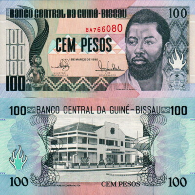 GUINEA BISSAU - 100 pesos 1990 FDS - UNC