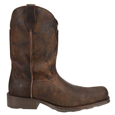 Мужские повседневные ботинки Ariat Rambler Square Toe Cowboy Размер 8 D 10025171