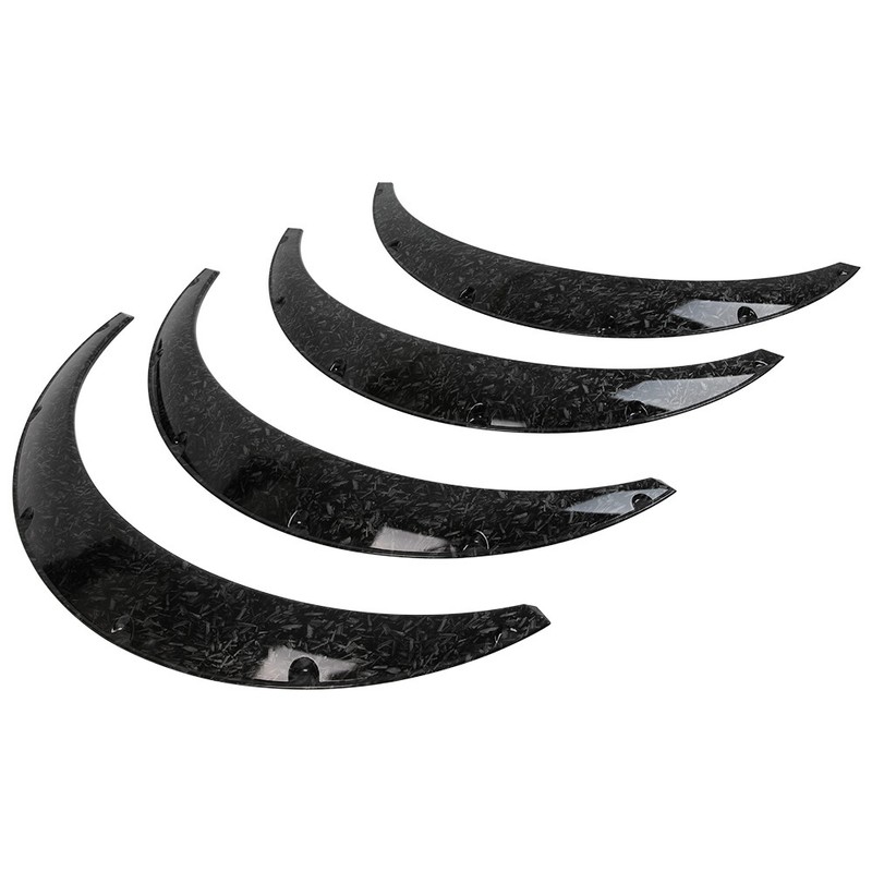 4x Car Fender Flares Wide Body Kit Wheel Arches For Volkswagen Golf GTI MK4 MK5