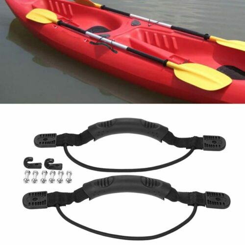 Canoe Boat Side Mount Carry Handle With Bungee Cord Screws A