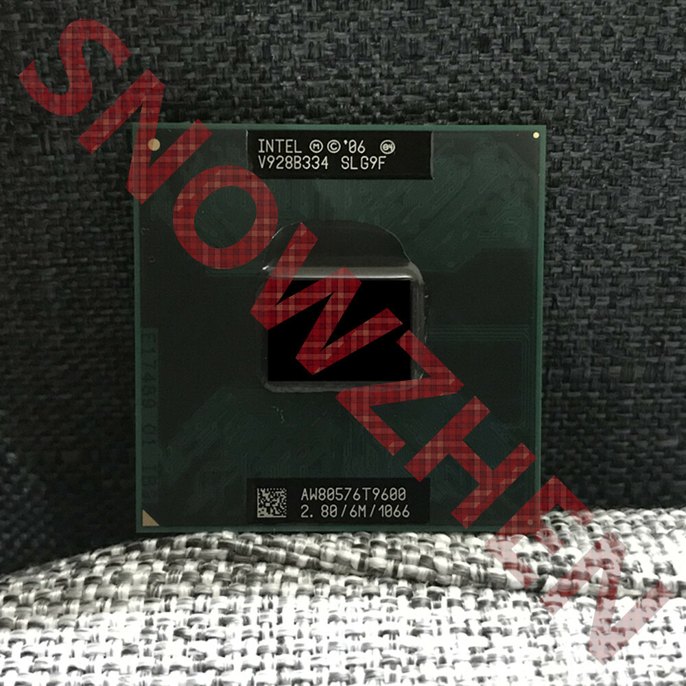 Intel core 2 duo t9600. Intel core 2 duo t9600