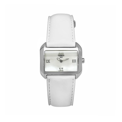 Pre-owned Tissot Womens T-wave Mother Of Pearl Dial Watch - T0233091611300