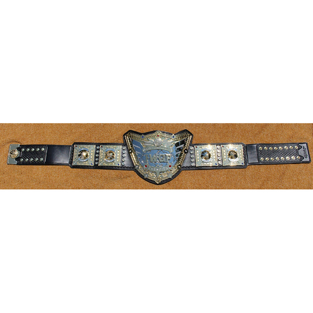 IWGP World Heavyweight Wrestling Championship Tittle Belt Replica 2mm/4mm zinc - Picture 6 of 6