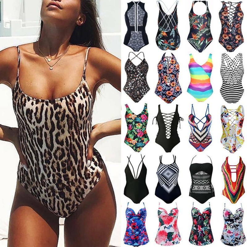 ladies padded swimming costume