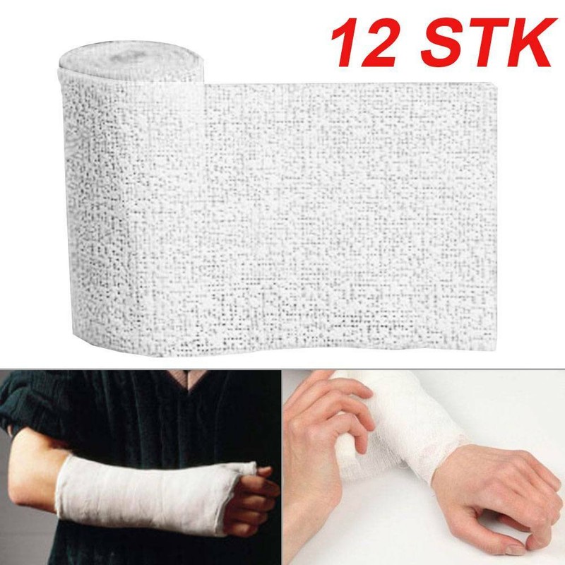 Gipsbinden Gipsverband Gipsabdruck Paket Gips Rollen Babybauch 10cm x 300cm