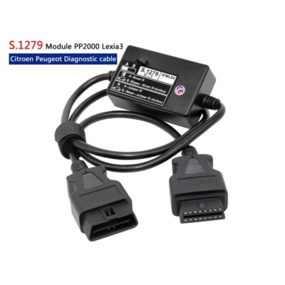 S1279 module, 30 pin adapter & Diagbox 7 for Lexia 3. Peugeot Citroen diagnostic