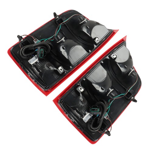 Labwork Left+Right Tail Lights For 2007-13 GMC Sierra 1500 2500 3500 HD Halogen