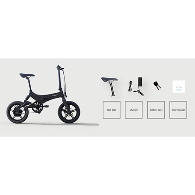 ONEBOT Elektrofahrrad Mountainbike EBike Fahrrad LCD Computersystem 25Kmh 16
