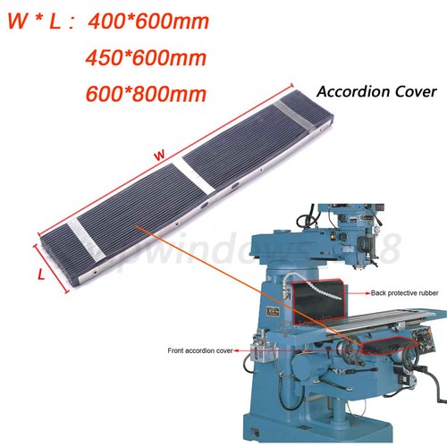 Milling Machine Part Accordion Type /& Retractable Way Mill Rubber Cover 400*600