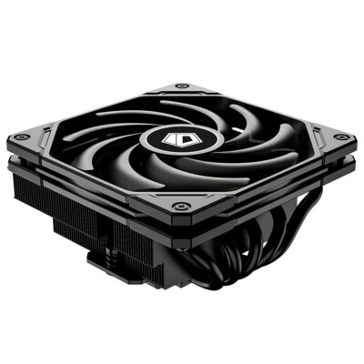 ID-COOLING IS-55 ARGB CPU Cooler Low Profile 57mm Height CPU Air Cooler ARGB 5