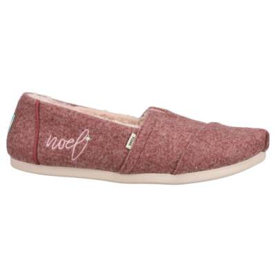 

Женские розовые туфли без шнуровки на плоской подошве TOMS Alpargata 10016064T из искусственного меха, Розовый, TOMS Alpargata Faux Fur Slip On