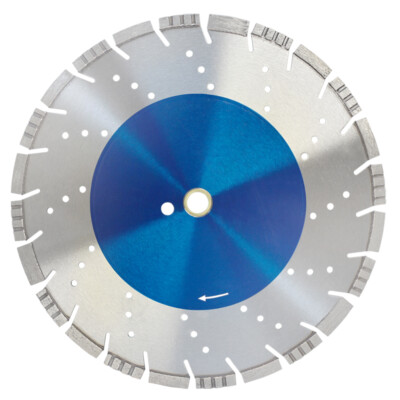 16'' x .140'' x 1'' Diamond Saw Blade All Pro Cutter Rebar Concrete Brick Stone