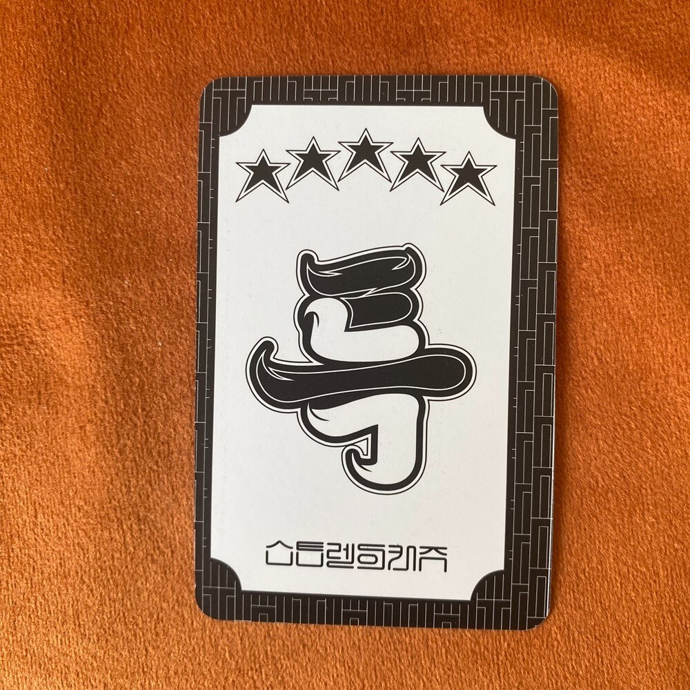 Stray Kids FELIX Felix Photo Card Autographed Signed K-POP Collection 3 inch A