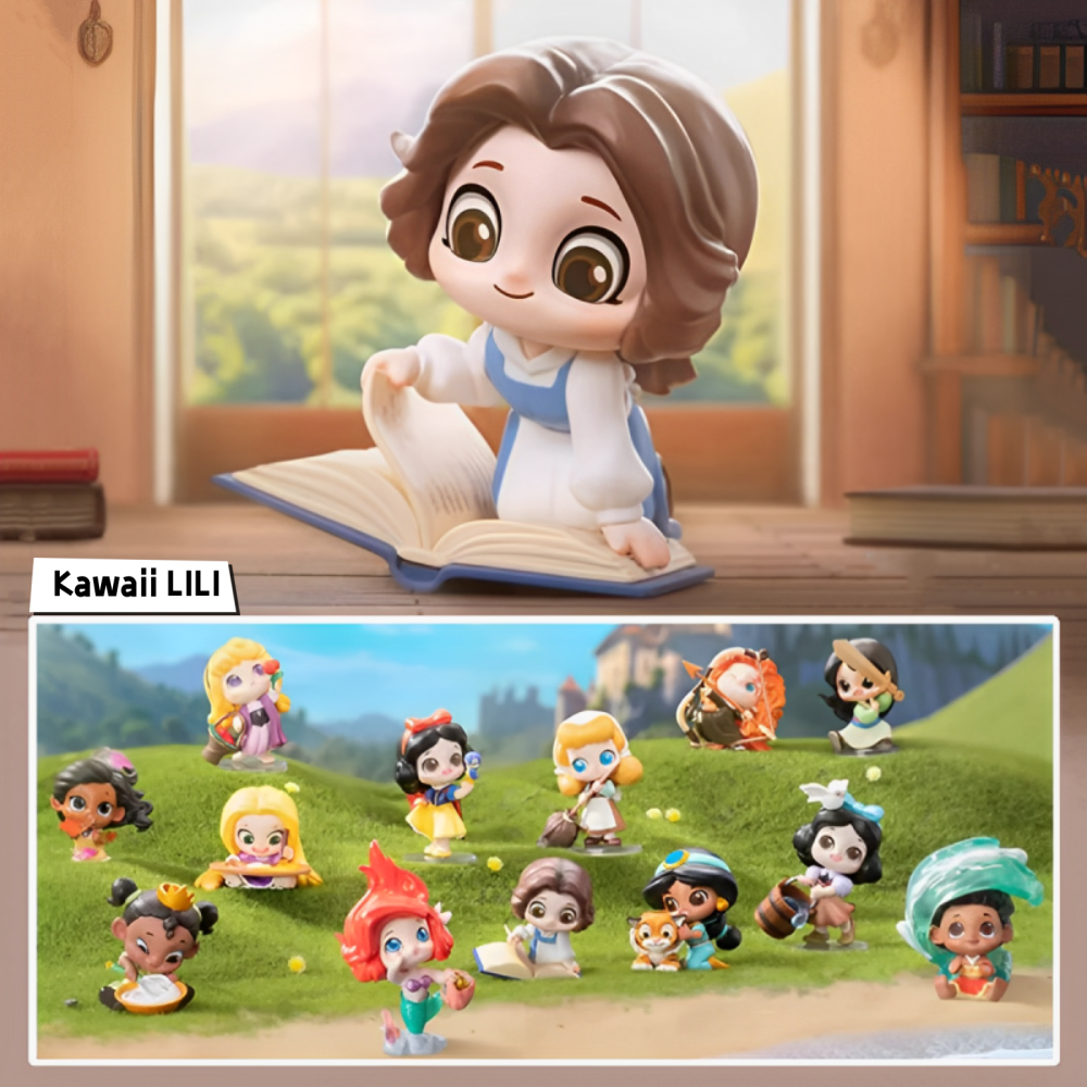 POP MART Disney Princess Childhood Series Confirmed Blind Box Figure Toys Gift