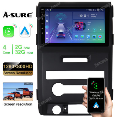 Wifi 2+32G Apple Carplay Android Car Stereo Radio for Ford F150 F-150 2009-2014