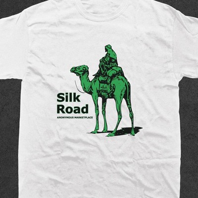 Silk Road Anonymous Marketplace Logo Gildan T-Shirt -  HOT SALE