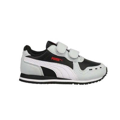 

Кроссовки Puma Cabana Racer 20 Slip On Infant Boys, черно-белые, повседневная обувь 383, Black;white, Puma Cabana Racer 20 Slip On Infant