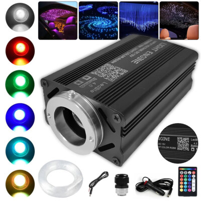 1000pcs Headliner Star Light kit Roof Twinkle Ceiling Light Optic Fiber Car Kit