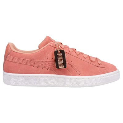 

Повседневная обувь Puma Suede Jewels Lace Up Womens Orange Sneakers 383676-03, Оранжевый, Puma Suede Jewels Lace Up