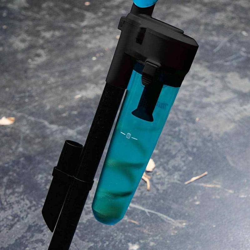 Cyclonic Vacuum Attachment Expanded debris collection capacity