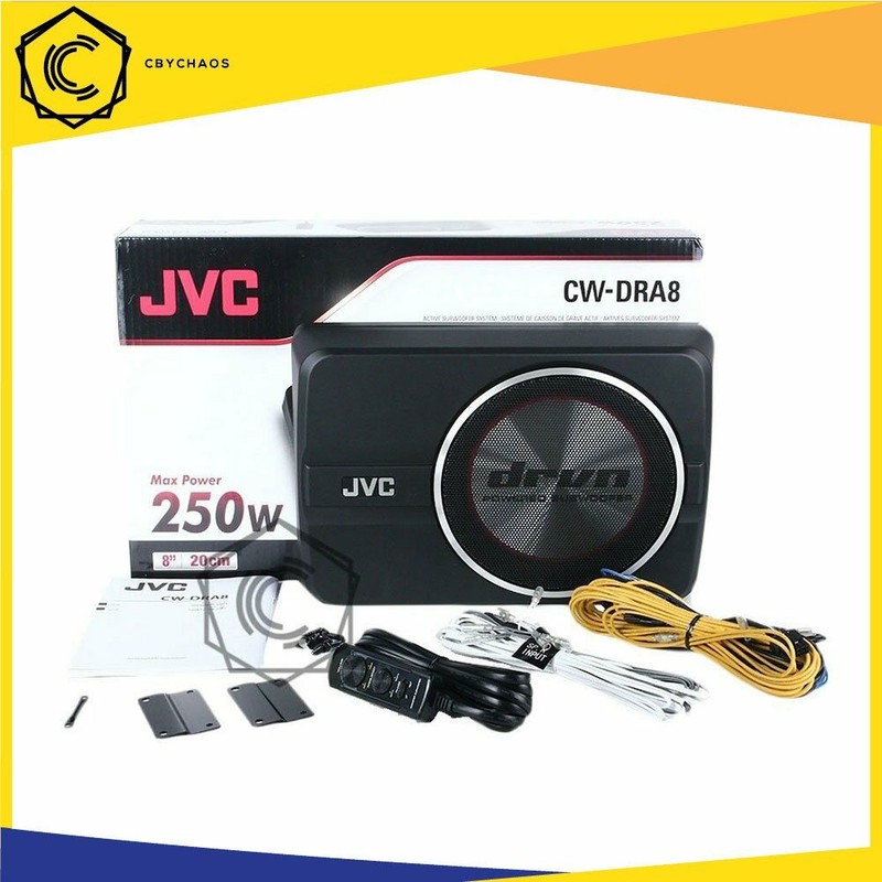 jvc under seat subwoofer