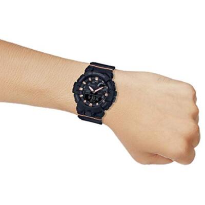Pre-owned Casio G-shock S-series Analog-digital Black Dial Women's Watch-gma-b800-1adr