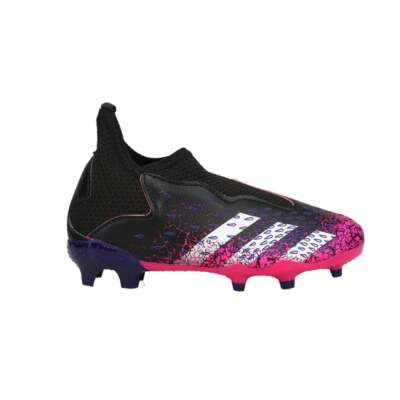 

Adidas Predator Freak .3 Футбольные бутсы без шнурков с твердым покрытием для девочек, размер 10., Черный, adidas Predator Freak .3 Laceless Firm Ground Soccer Cleats Youth