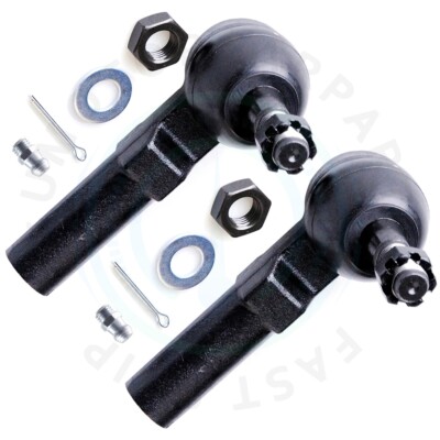 2pcs Front Steering Outer Tie Rod End Kit Fit For Buick Lucerne Cadillac DeVille
