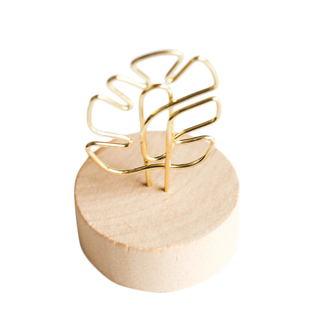 3pcs Place Card Holder Decorative Note Meno Card Paper Holders
