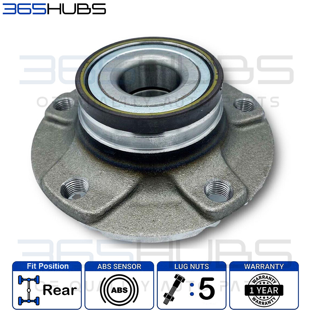 2x Rear Wheel Bearing Hub Assembly for 2013 2014 2015 2016 Dodge Dart HU512510 - Picture 8 of 12