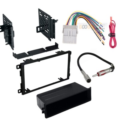 Single Double Din Radio Car Stereo install dash Kit for 2003 - 2006 GMC YUKON XL