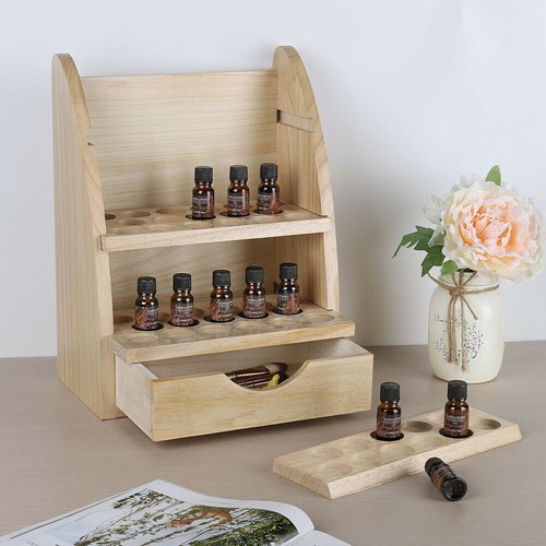 S Storage Rack Nail Polish Display Holder W/ Drawer, 45 Slots