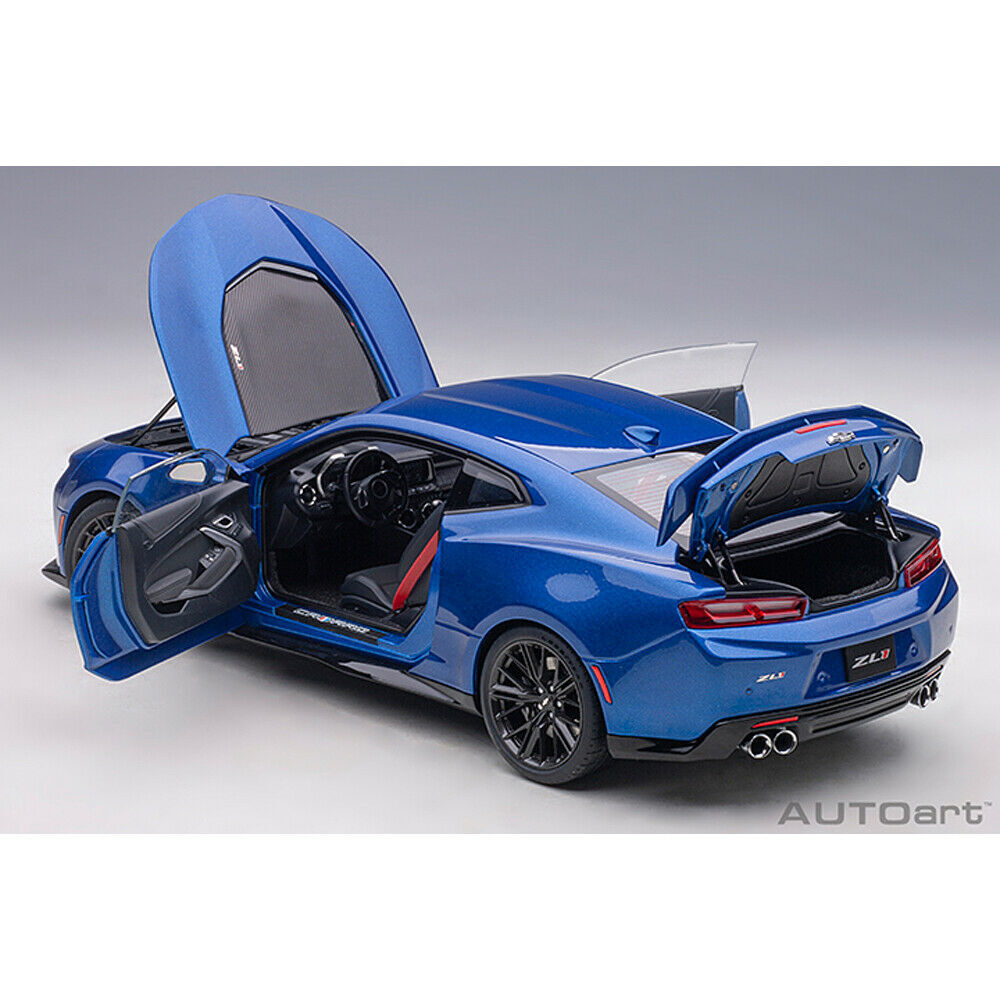 1/18 Chevrolet Camaro ZL1 2017 (Hyper Blue Metallic) Model
