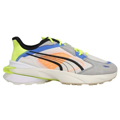 

Puma Pwrframe Op1 Abstract Mens Grey, White Кроссовки Повседневная обувь 382649-02, Puma Pwrframe Op1 Abstract