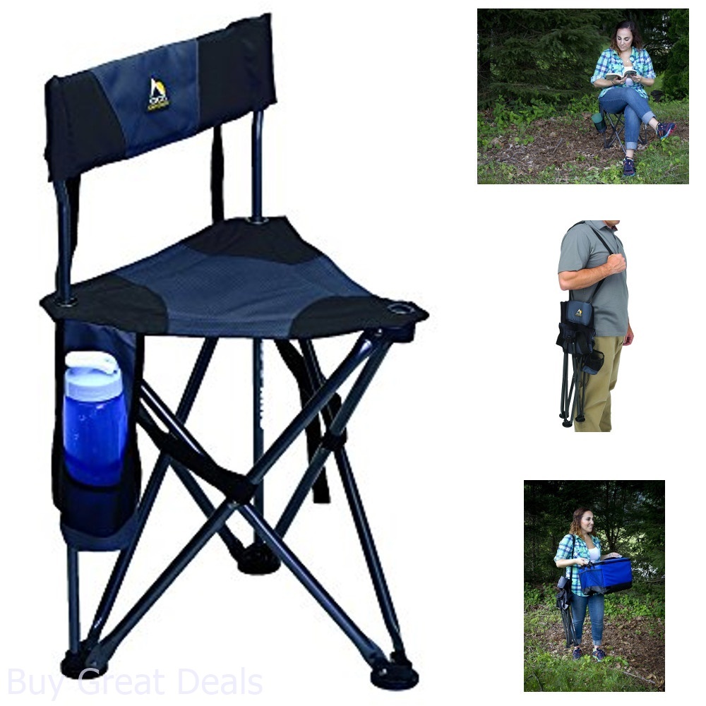 Folding Travel Chair Outdoor Portable Quick E Seat Stool Foldable Fishing Camp Sporting Goods Camping Furniture
