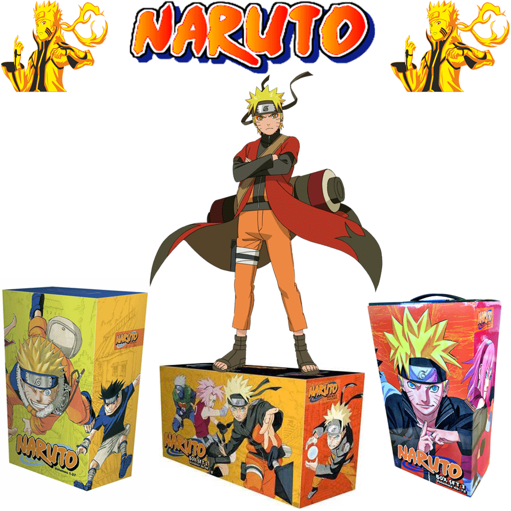 Masashi Kishimoto Naruto Box Set Collection Ebay