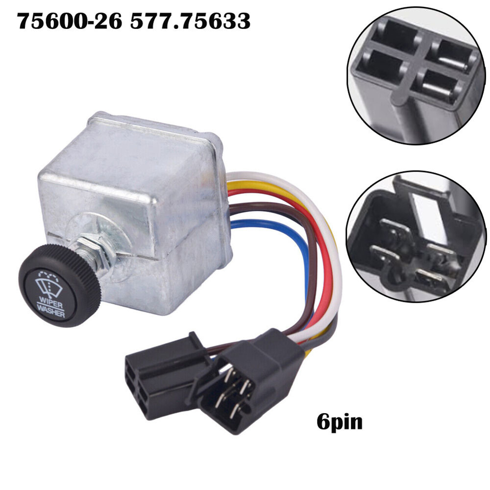 Peterbilt Windshield Wiper Switch 7560026 75600-26 - Foto 4