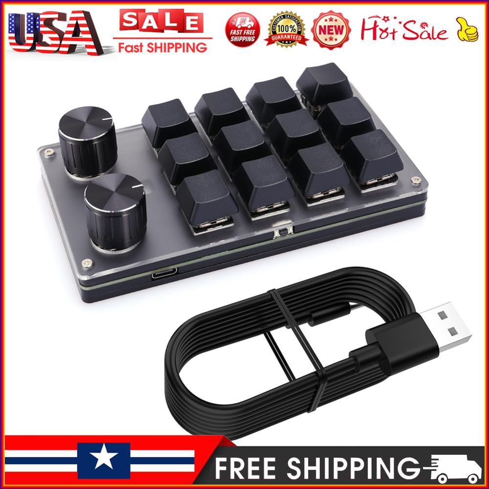 Macro Custom Wired Gaming Keyboard Programmable Mechanical K