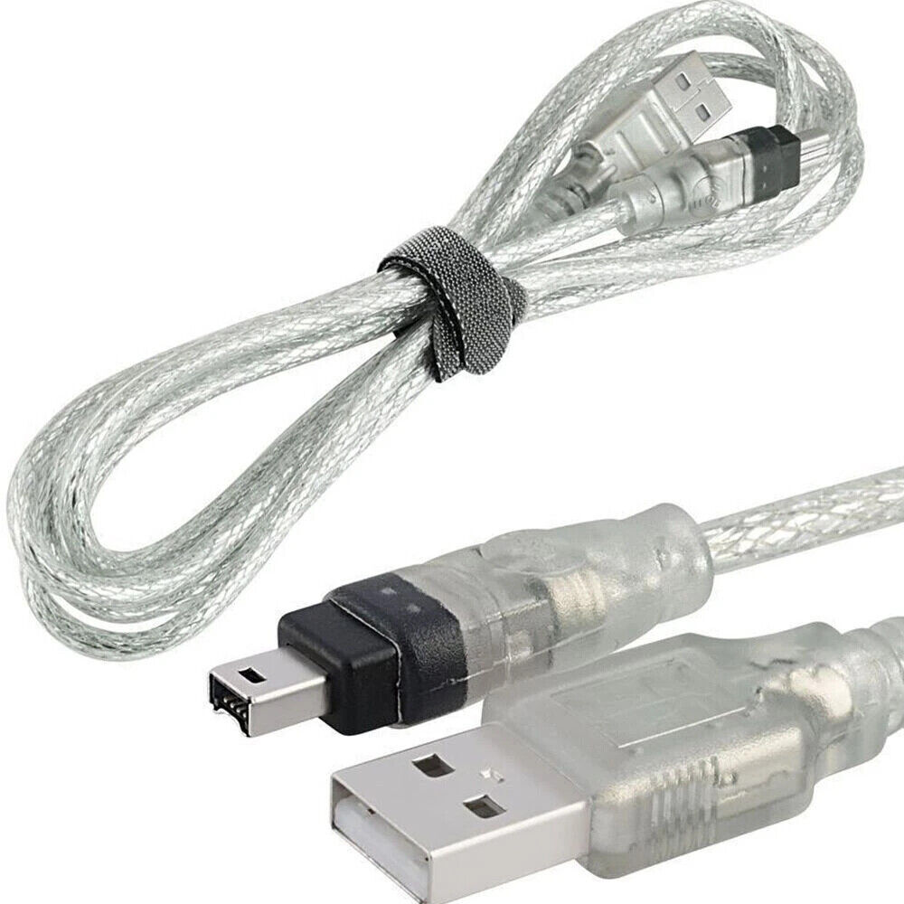 For Mini DV MiniDV USB Data Cable FireWire IEEE 1394 HDV Camcorder to Edit PC