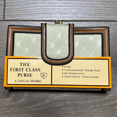 Vintage Wallet The First Class Purse A Cadillac Original