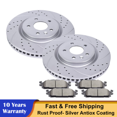 325mm Front Disc Brake Rotors + Brakes Pads for 2011 2012-2019 Ford Explorer