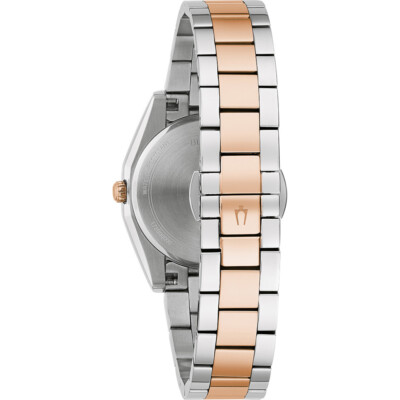 Pre-owned Bulova Multicolour Womens Analogue Watch Surveyor 98p207