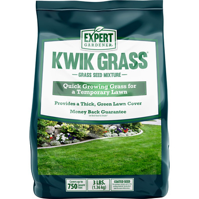 Expert Gardener Kwik Grass Seed Mix, for Sun to Partial 
