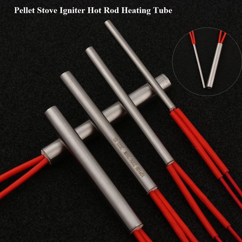 Tube Ignitor Fireplace Grill Stove Pellet Stove Igniter 10*100/120/150mm Thread