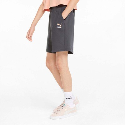

Серые повседневные шорты Puma Grl Drawstring для молодых девушек 533397-55, Grey, Puma Grl Drawstring Shorts Youth