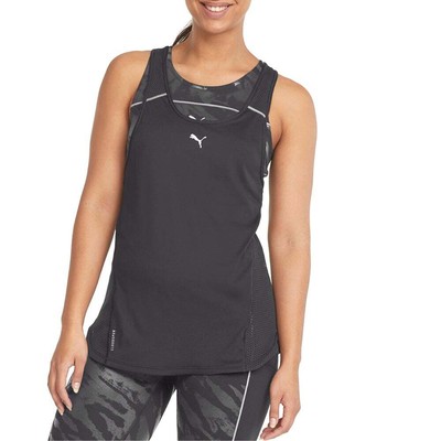 

Спортивная майка Puma Cloudspun Marathon с круглым вырезом, женская, размер , повседневная, Athl, Черный