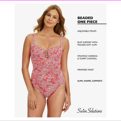 tummy panel swimwear