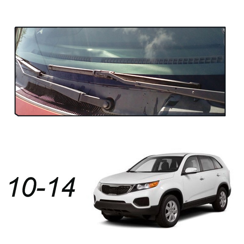 Front Rear Windshield Wiper Blades For Kia Sorento MK2