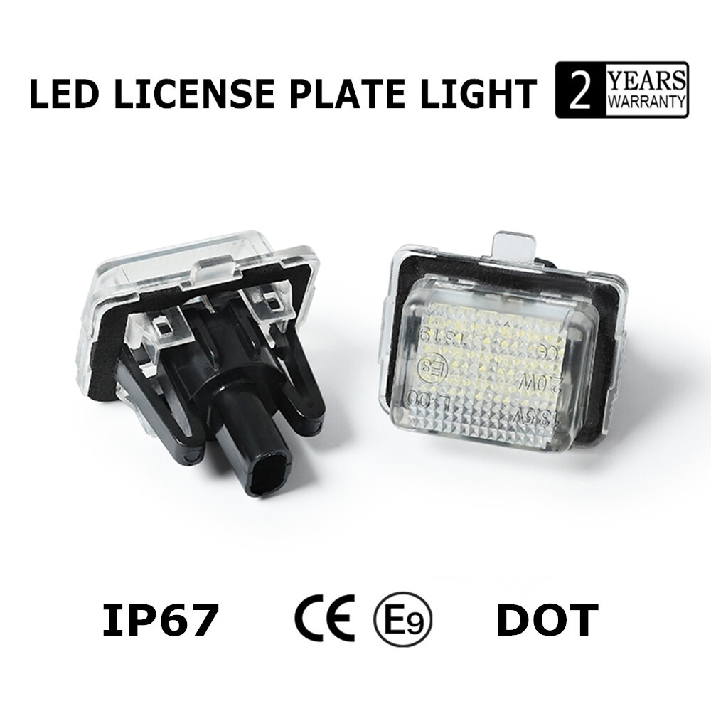 2x LED License Plate Light For Benz C E S CLS SLK Class W218 C216 W212 W205 W204 eBay