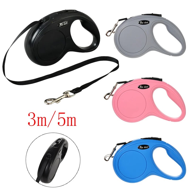 Pet Dog Leash for Small Medium Dogs Cats Walking Automatic Retractable Extending